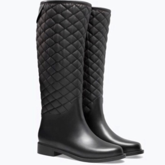 zara rubber boots